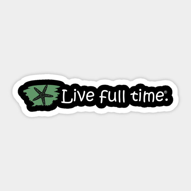 Live Full Time - Starfish Sticker by LiveFullTime